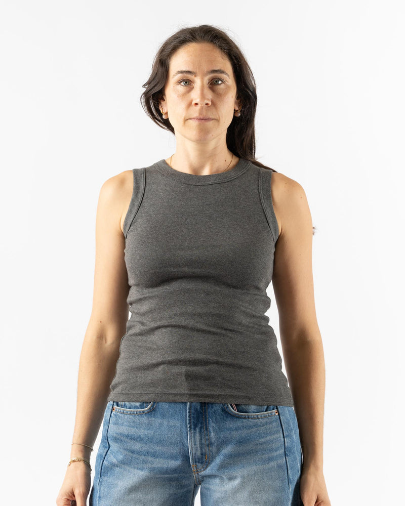 Ichi Antiquités YAK Tank Top in Charcoal