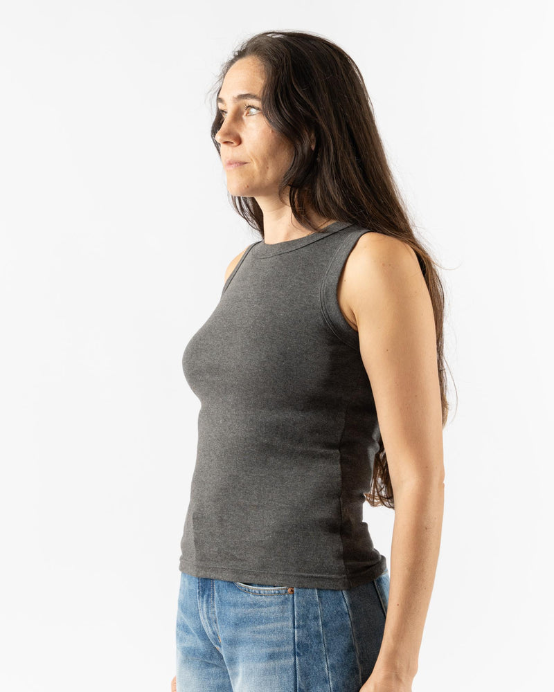 Ichi Antiquités YAK Tank Top in Charcoal