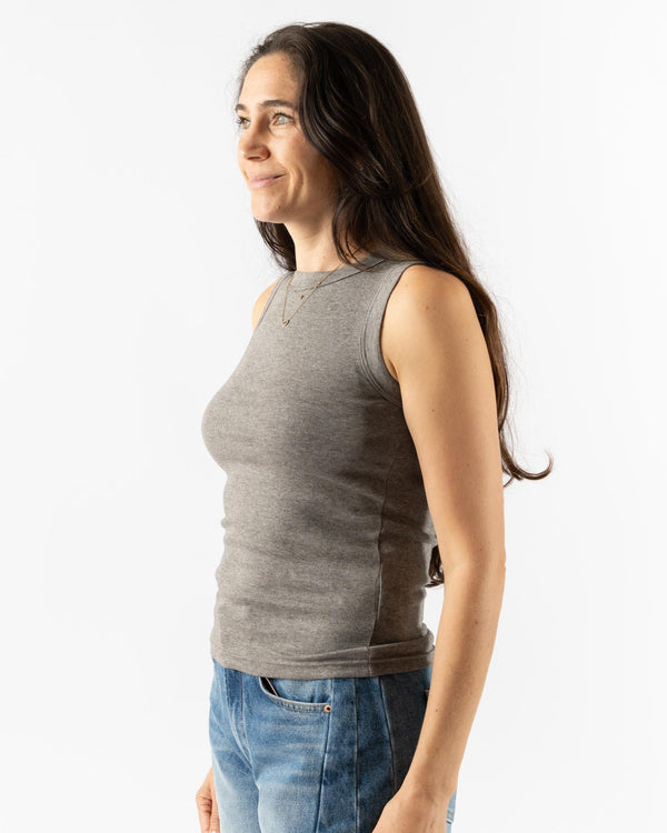 Ichi Antiquités YAK Tank Top in Gray