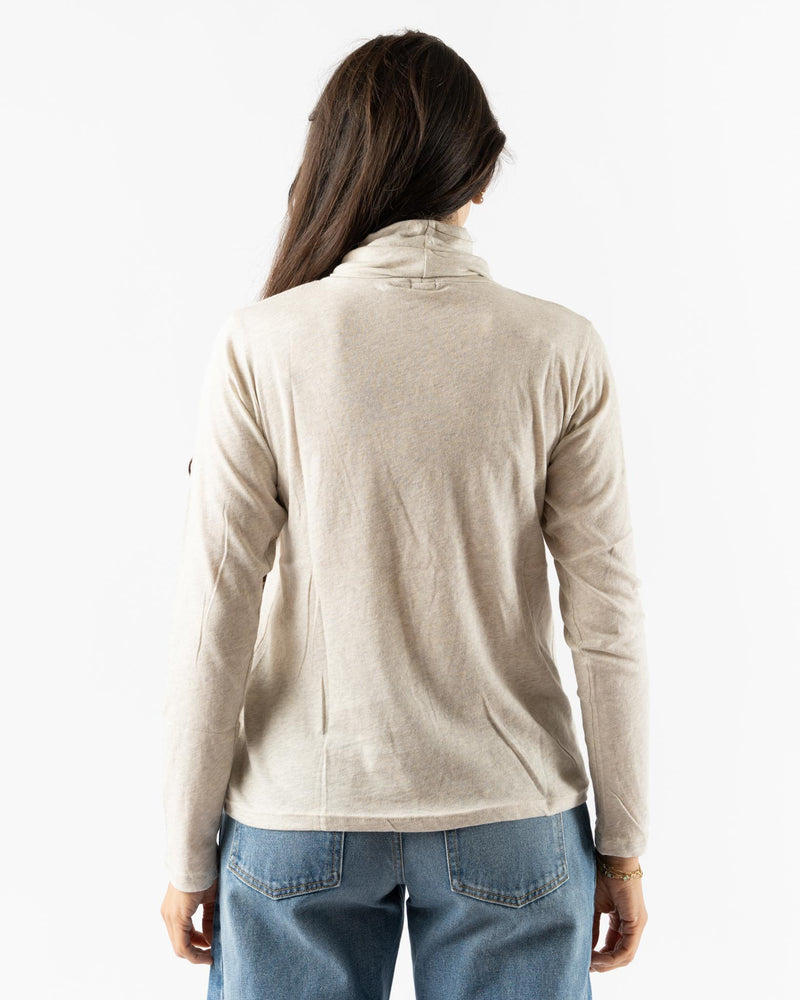 Ichi Antiquités Turtleneck Pullover in Beige