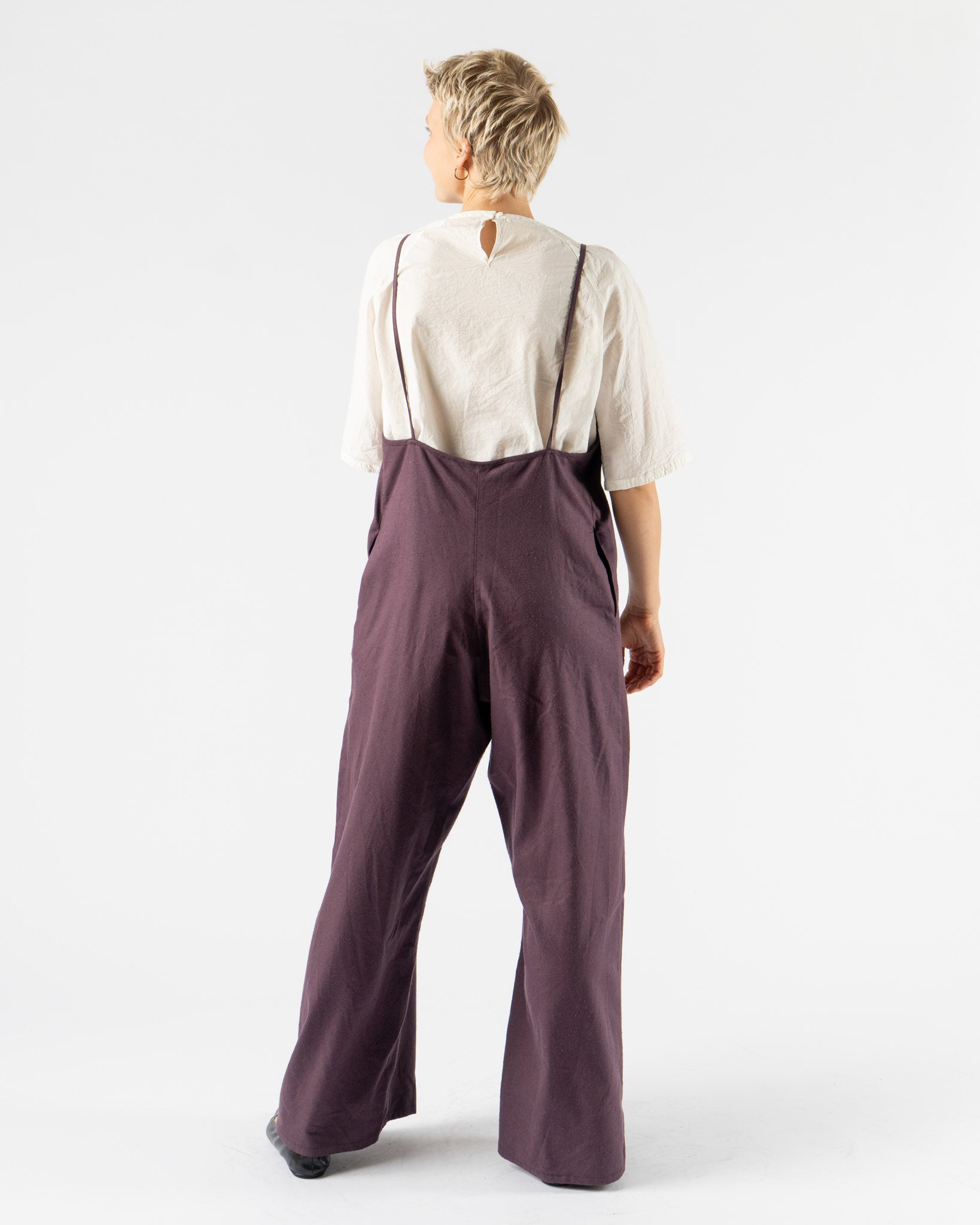 Pre-Owned: Baserange Yumi Jumpsuit in Purple