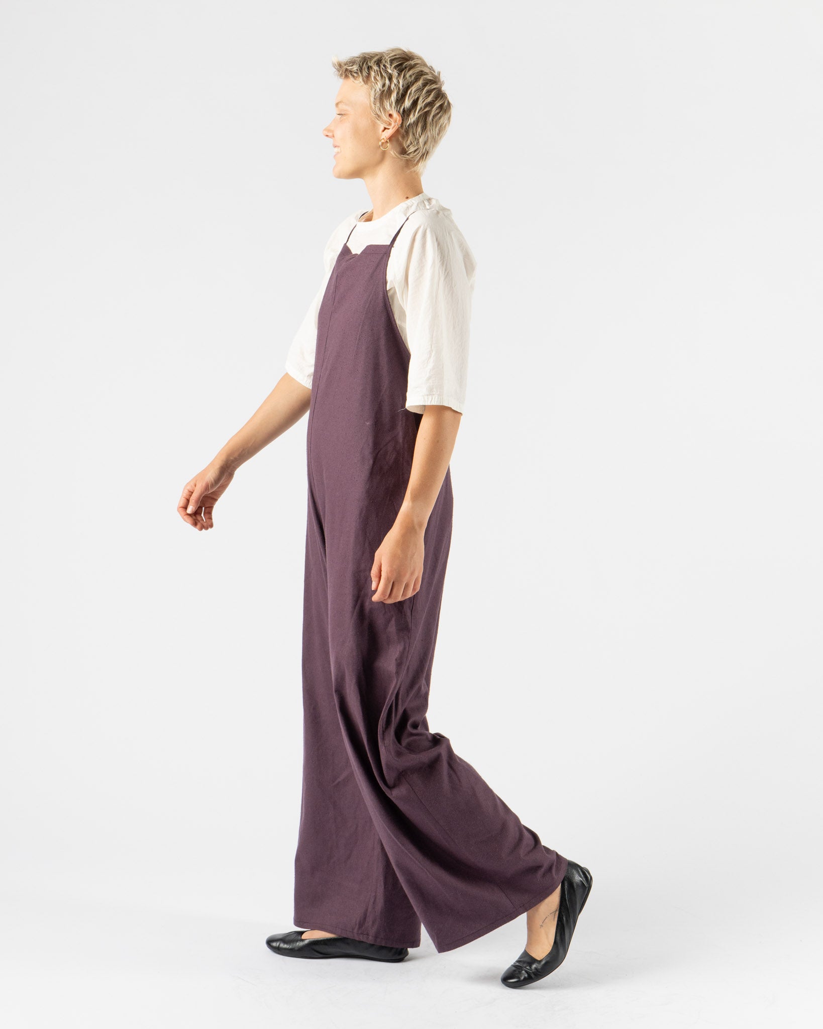 Pre-Owned: Baserange Yumi Jumpsuit in Purple