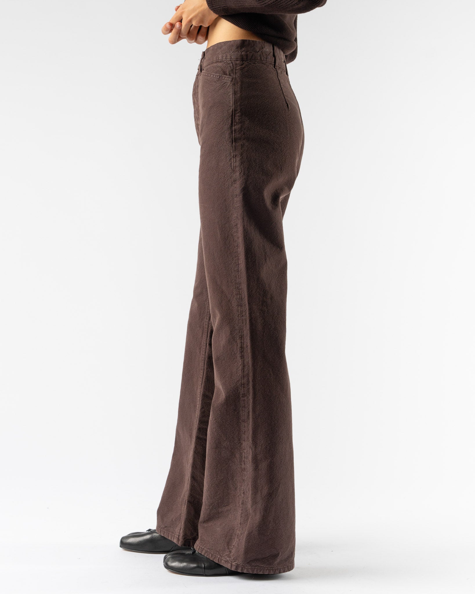 Jesse Kamm Les Deux Pants in Raisin
