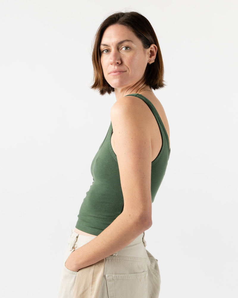 Jungmaven Sporty Tank in Hunter Green