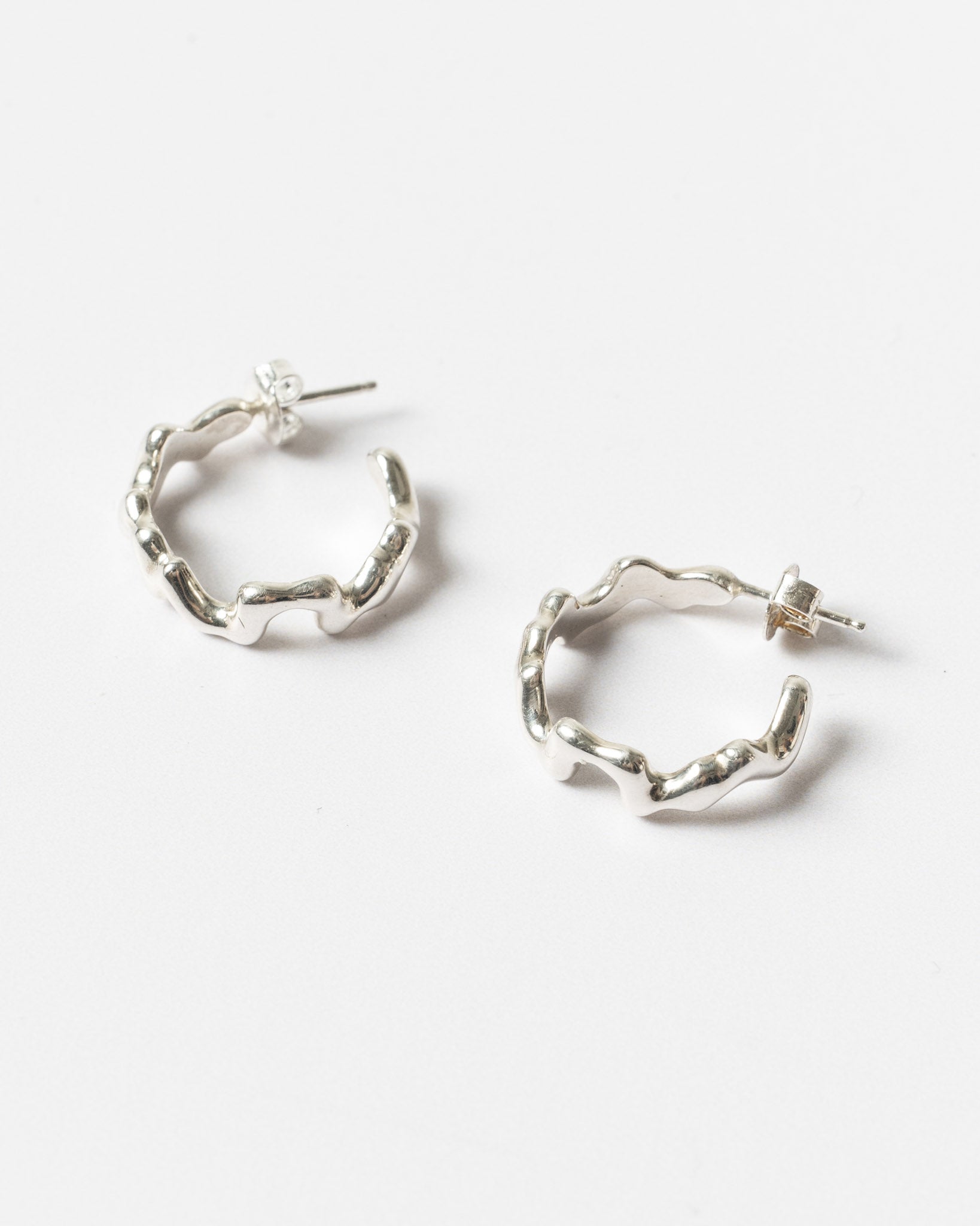 Luna Delphine Drip Hoops
