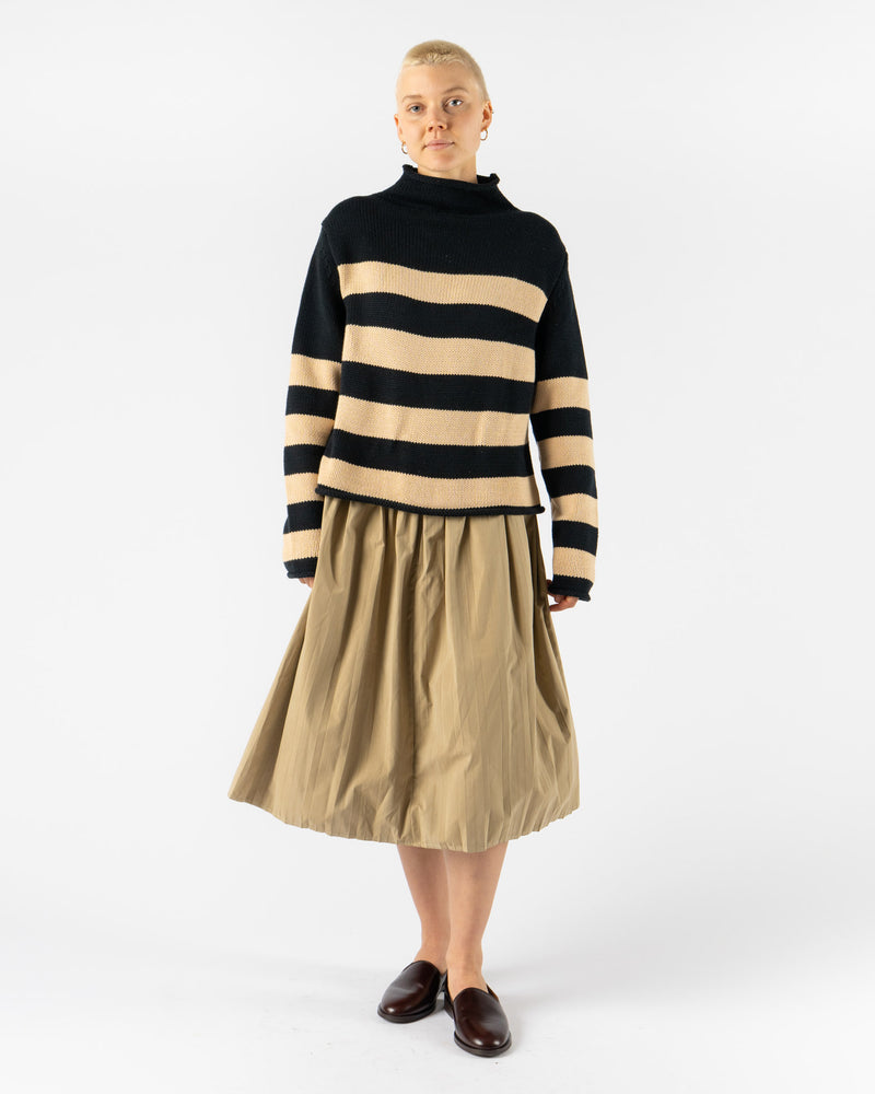 Carter Young Jolie Pleated Skirt in Light Khaki