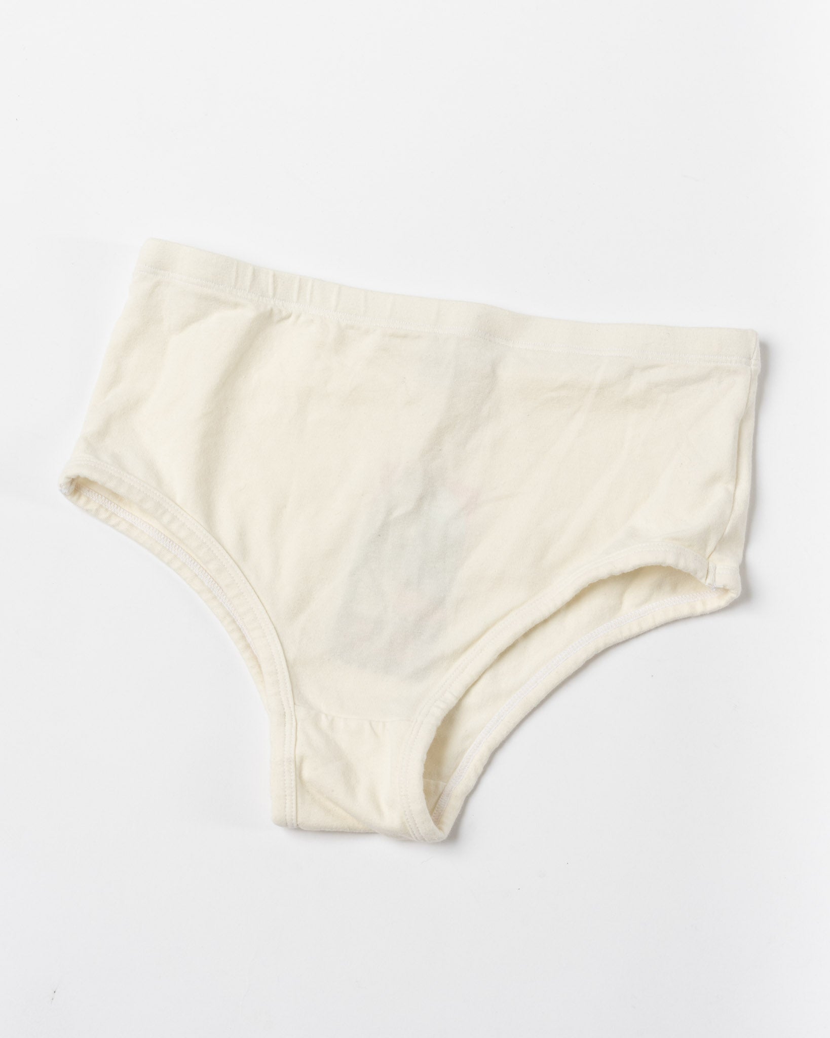 Jungmaven High Waist Brief in Washed White