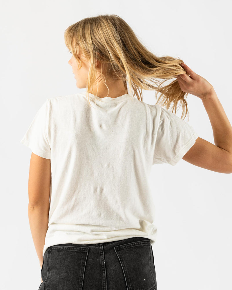 Jungmaven Lorel Tee in Washed White