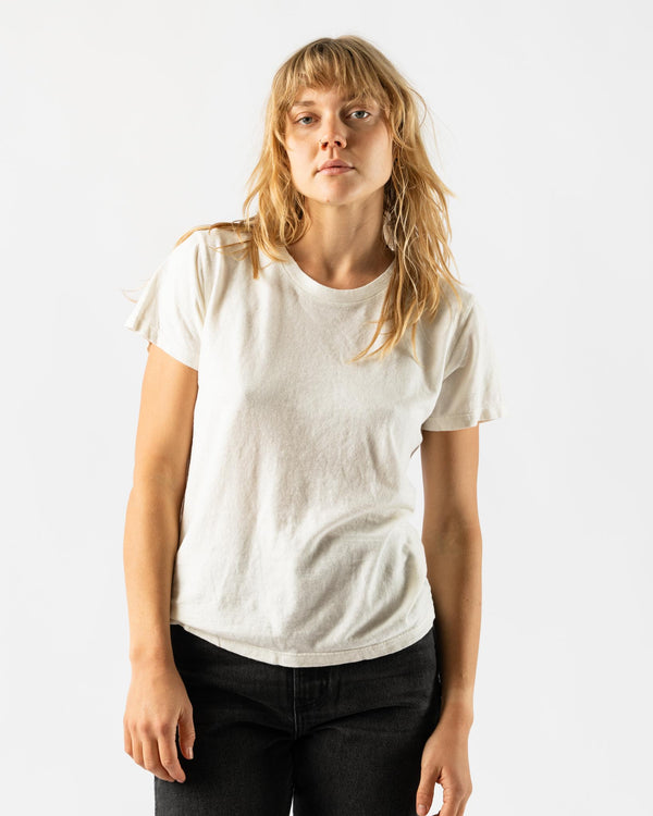 Jungmaven Lorel Tee in Washed White