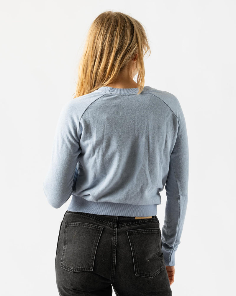 Jungmaven Alpine Raglan Sweatshirt in Coastal Blue