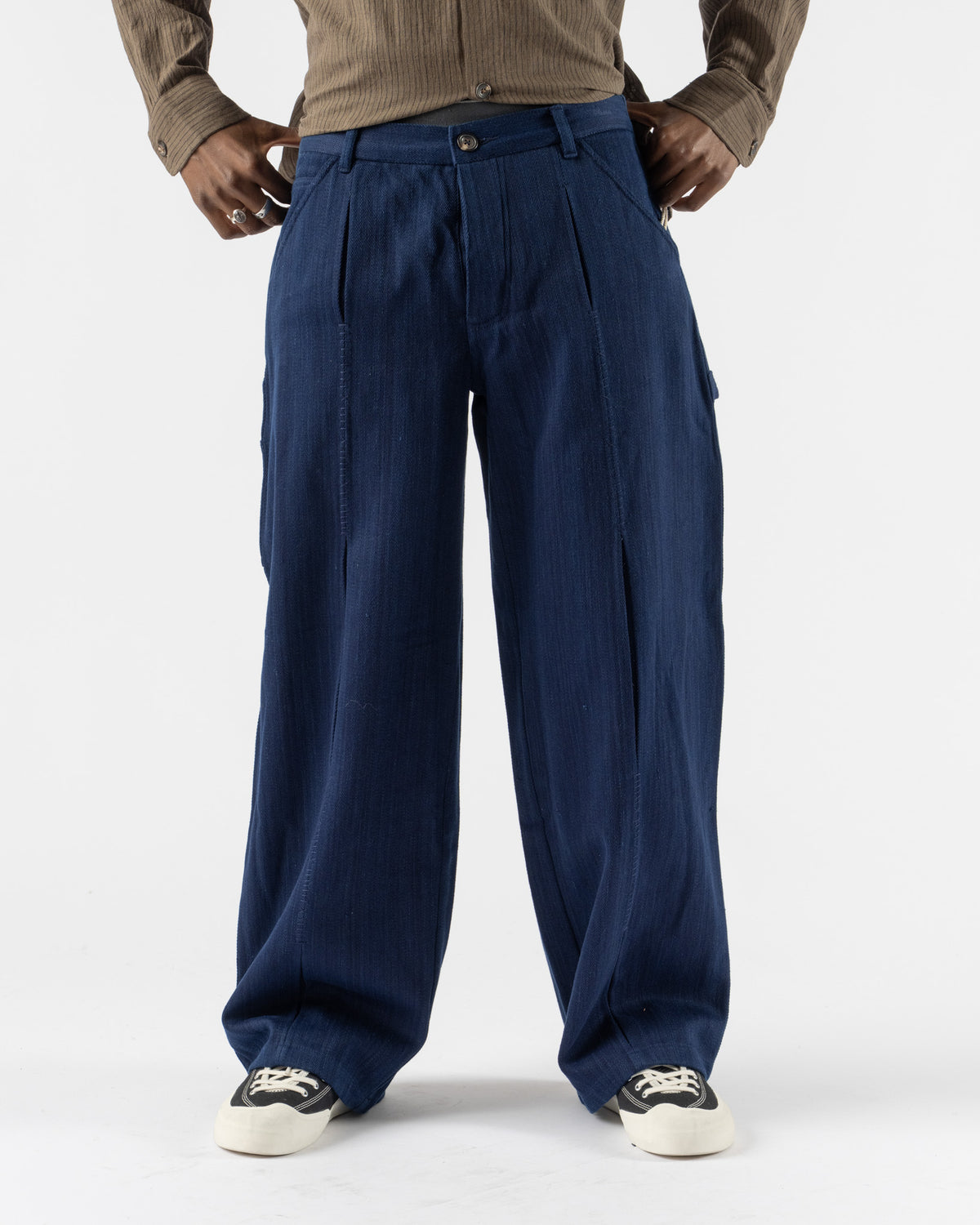 Kartik Research Shanti Pant in Indigo