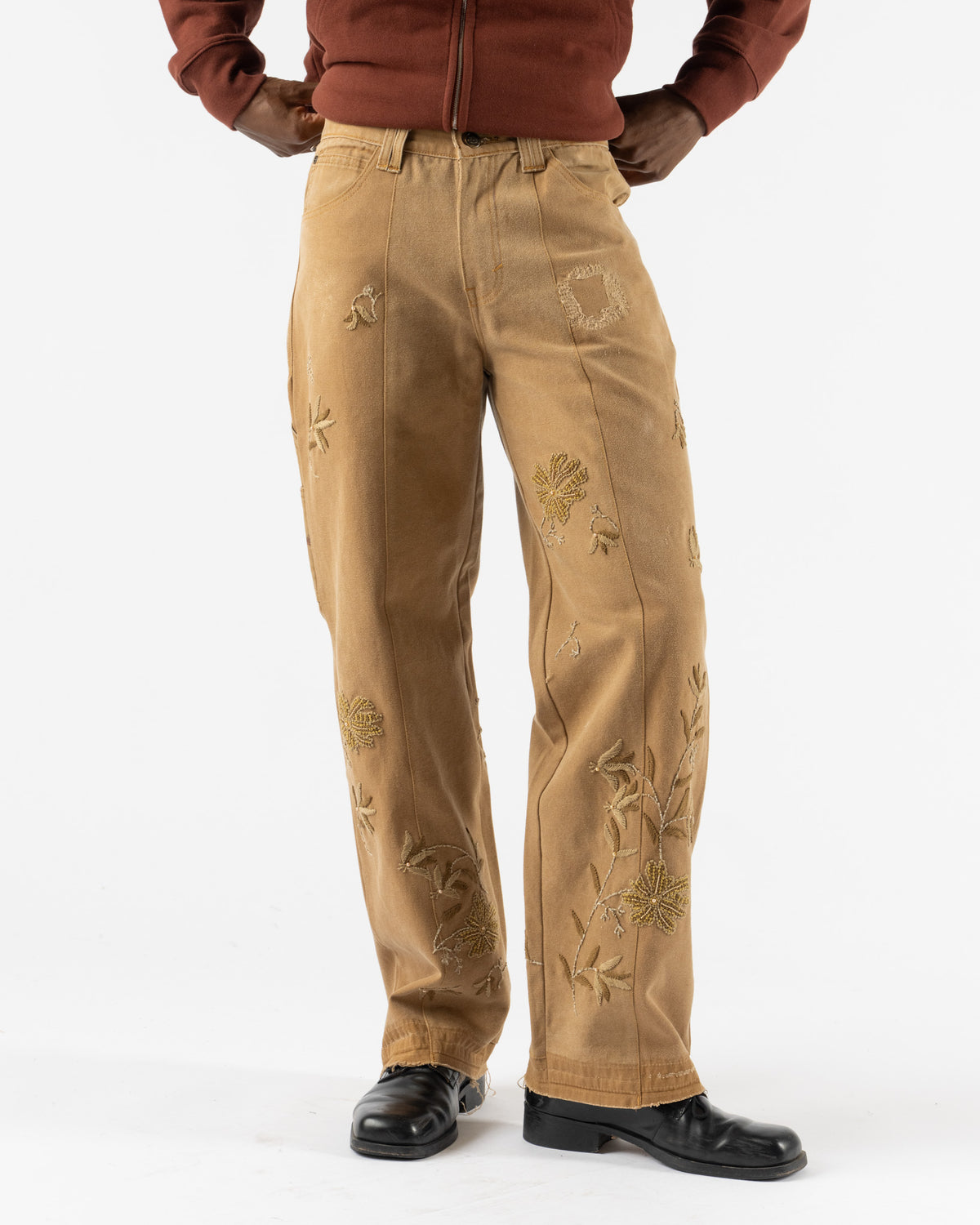 Kartik Research Upcycled Workwear Pant in Canvas