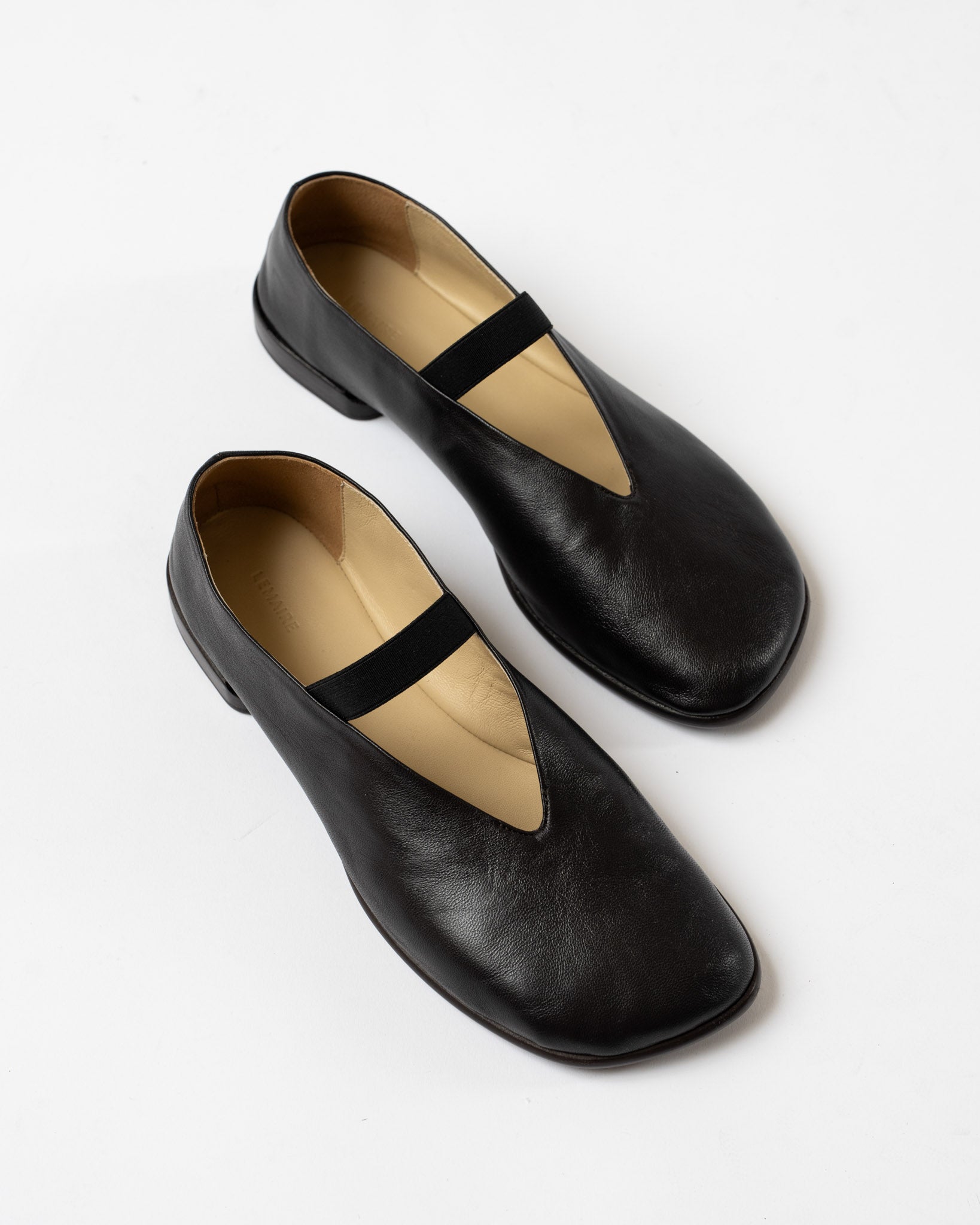 Lemaire Glove Ballerina in Dark Chocolate