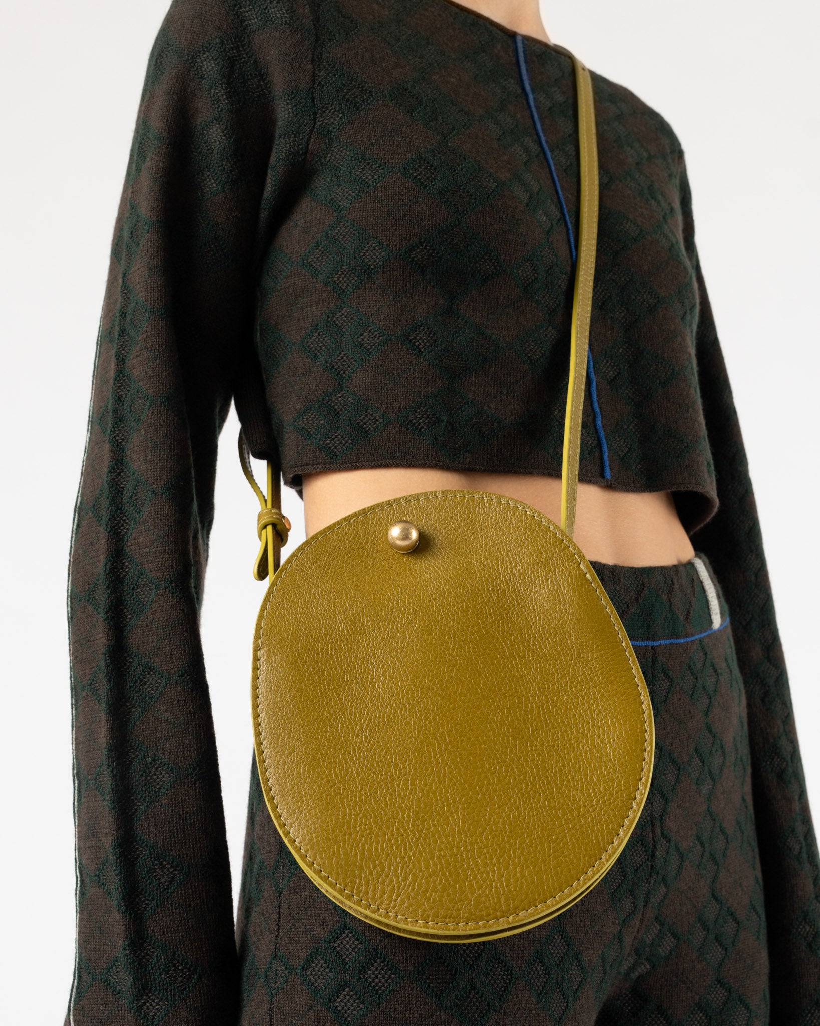 LINDQUIST Mini Eggi in Green Ochre