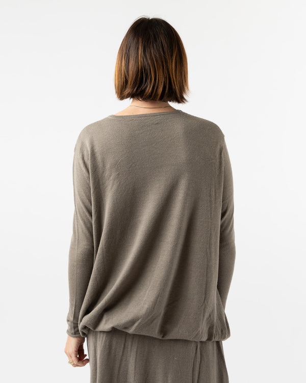 Lauren Manoogian Balloon Pullover in Concrete