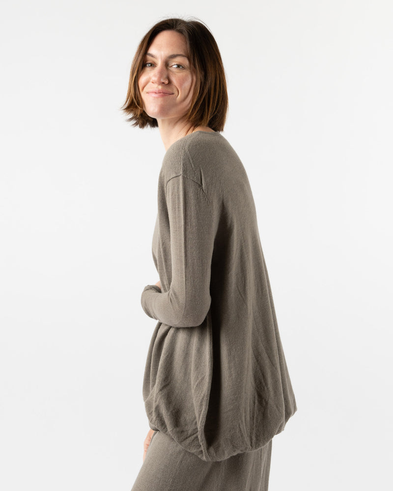 Lauren Manoogian Balloon Pullover in Concrete