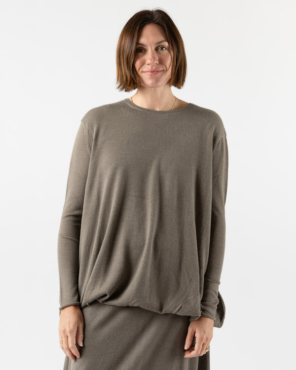 Lauren Manoogian Balloon Pullover in Concrete