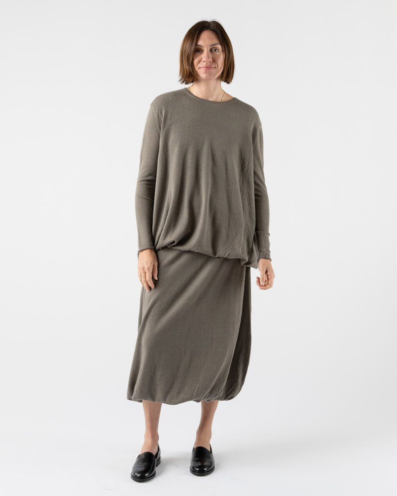 Lauren Manoogian Balloon Pullover in Concrete