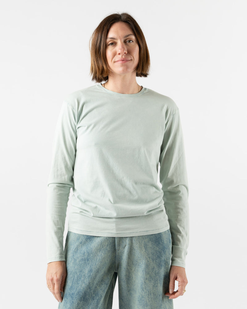 Lauren Manoogian Bias Long Sleeve Tee in Acid