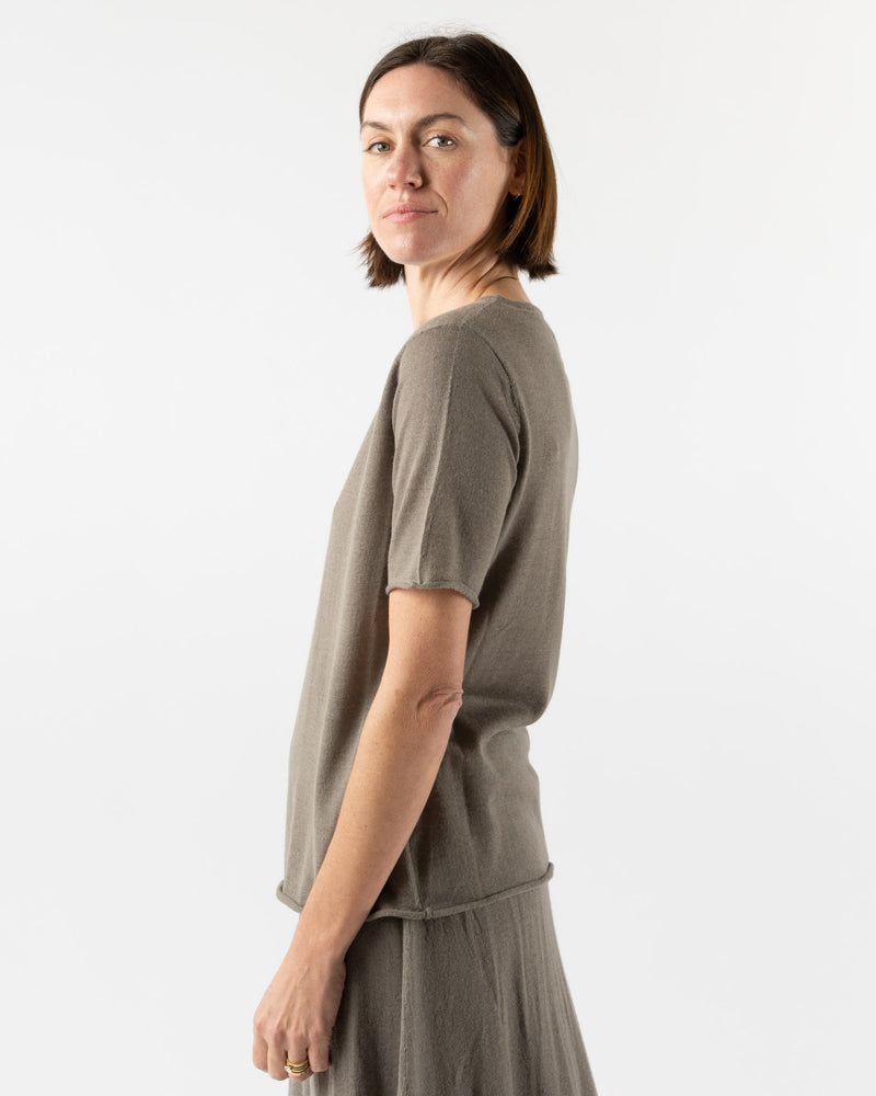 Lauren Manoogian Super Fine Tee in Concrete