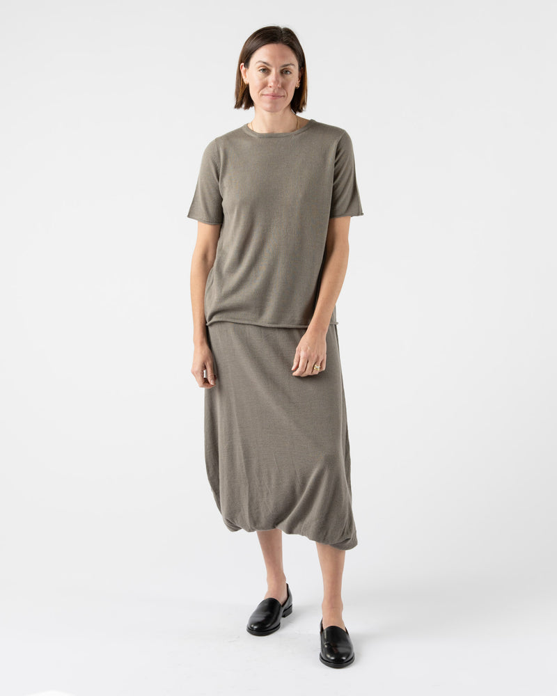 Lauren Manoogian Super Fine Tee in Concrete