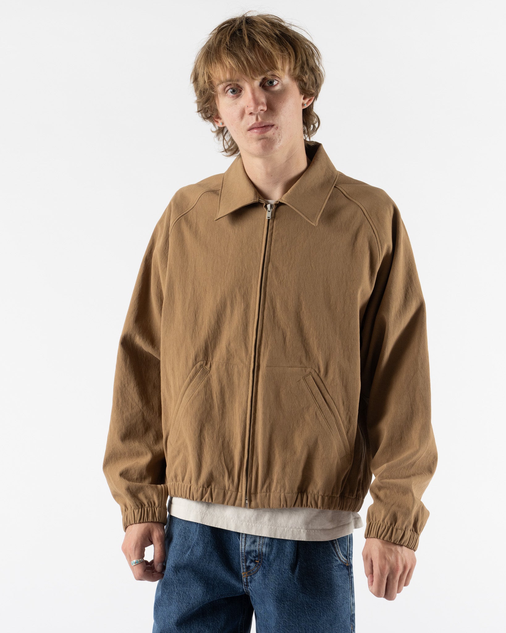 Lady White Co. CL Canvas Coach Jacket in Khaki