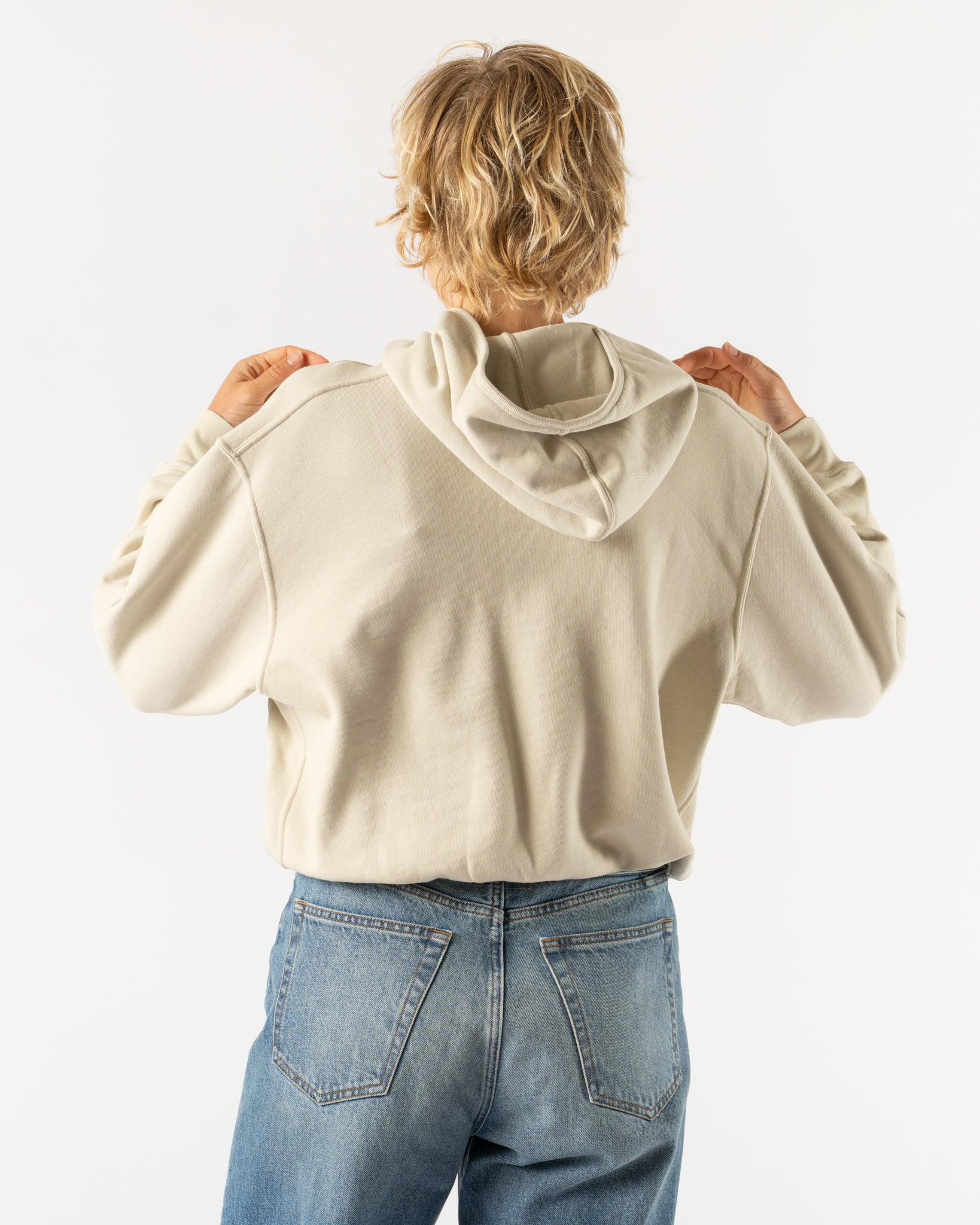 Lady White Co. Mini Hoodie in Paper