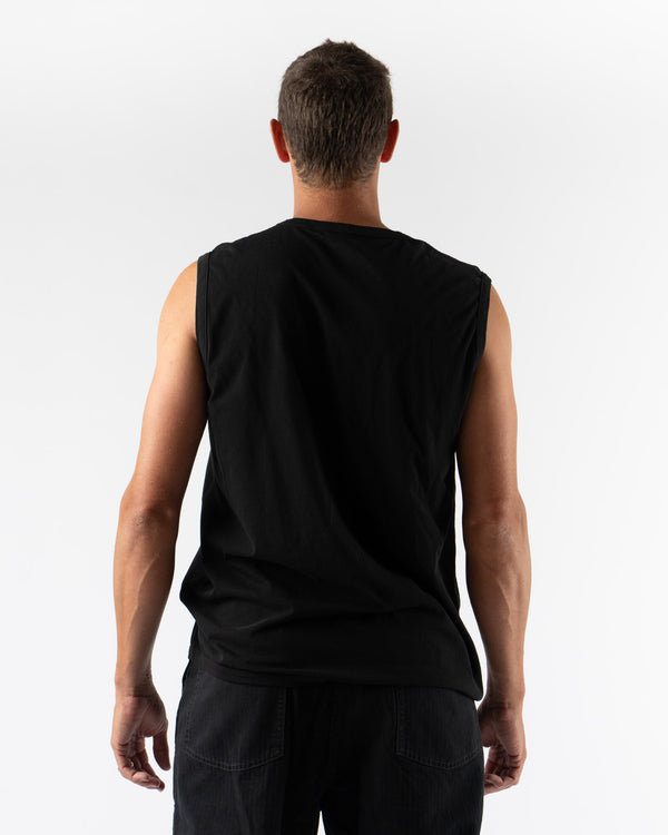 Lady White Company LW106 Sleeveless T-Shirt in Black