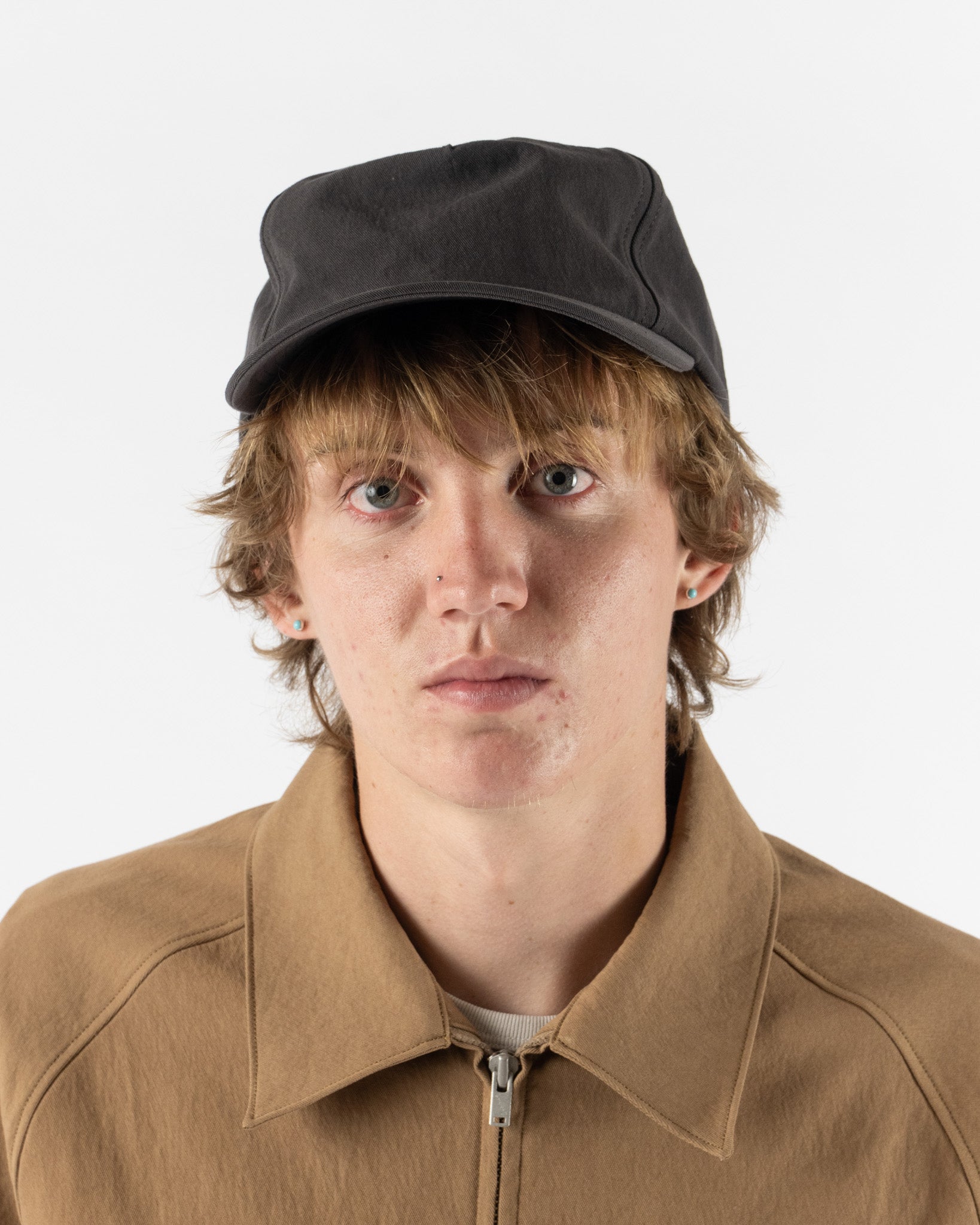 Lady White Co. Washed Twill Cap in Flint