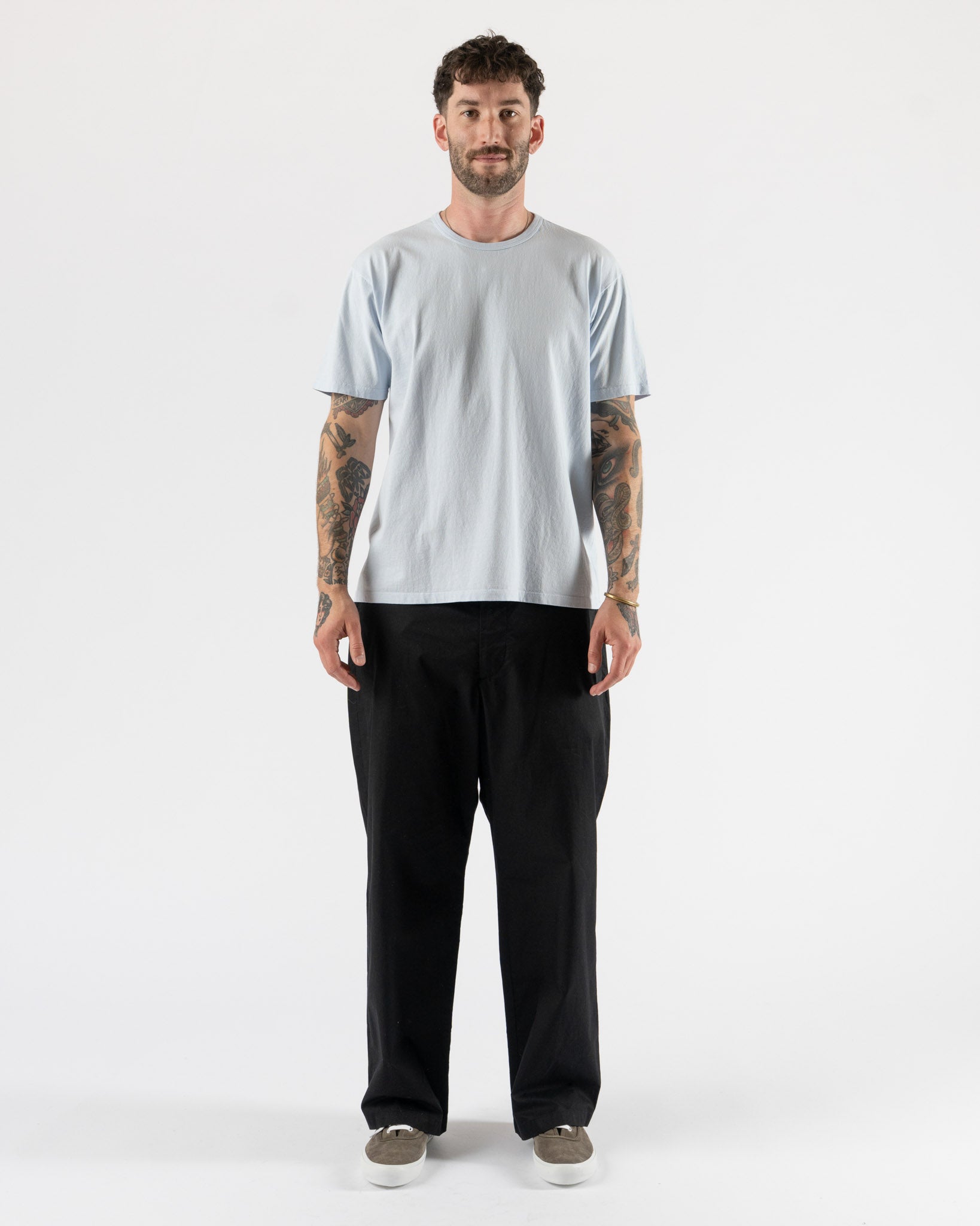 Lady White Co. LW101S Our T-Shirt in Pale Blue