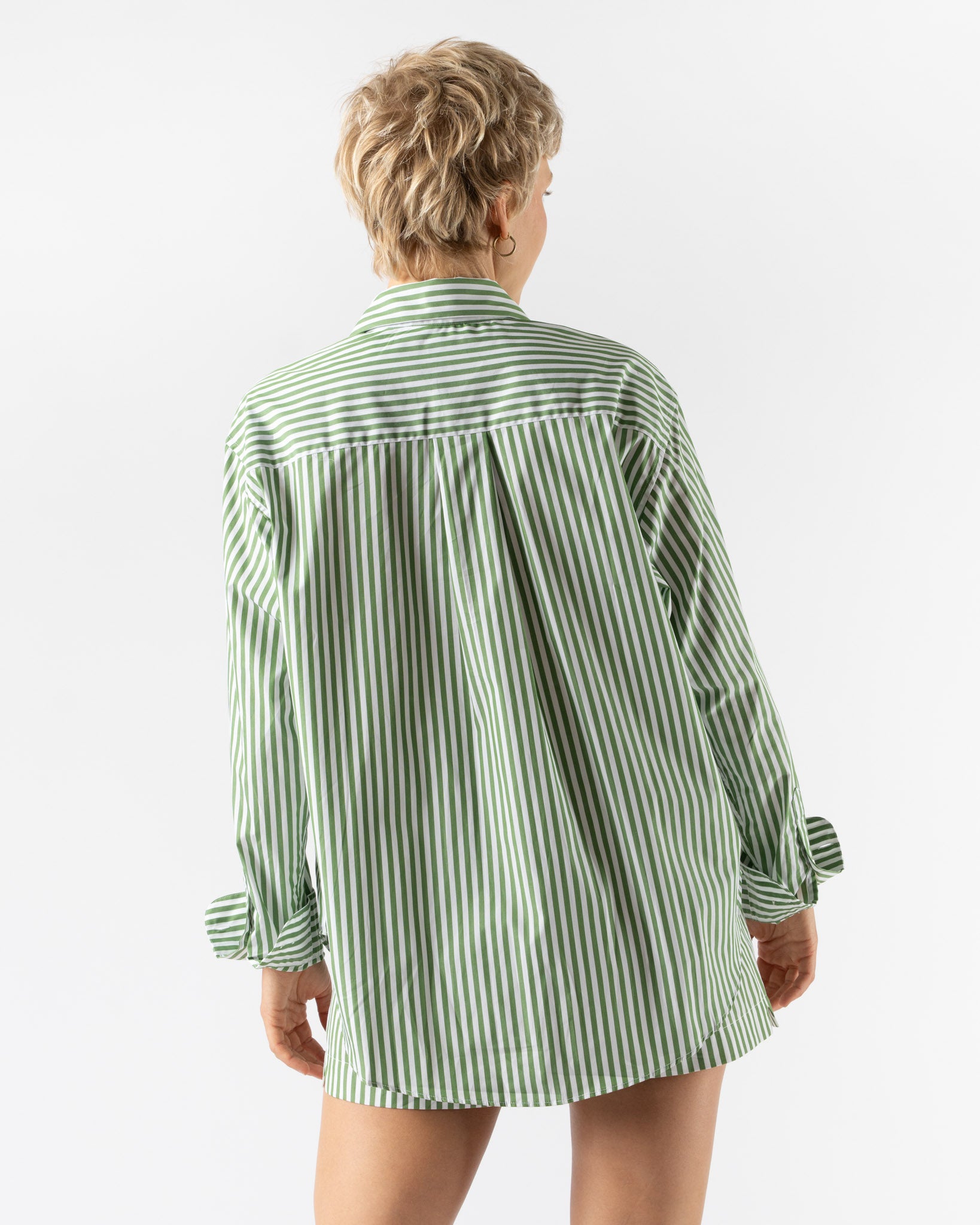 Comme Si La Shirt Classica in Martini Stripe