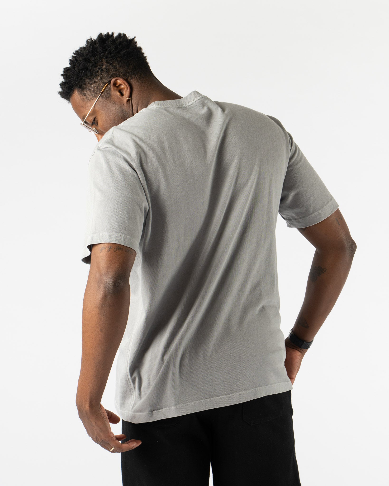 Lady White Co. LW141 Athens T-Shirt in Pigment Chalk Curated