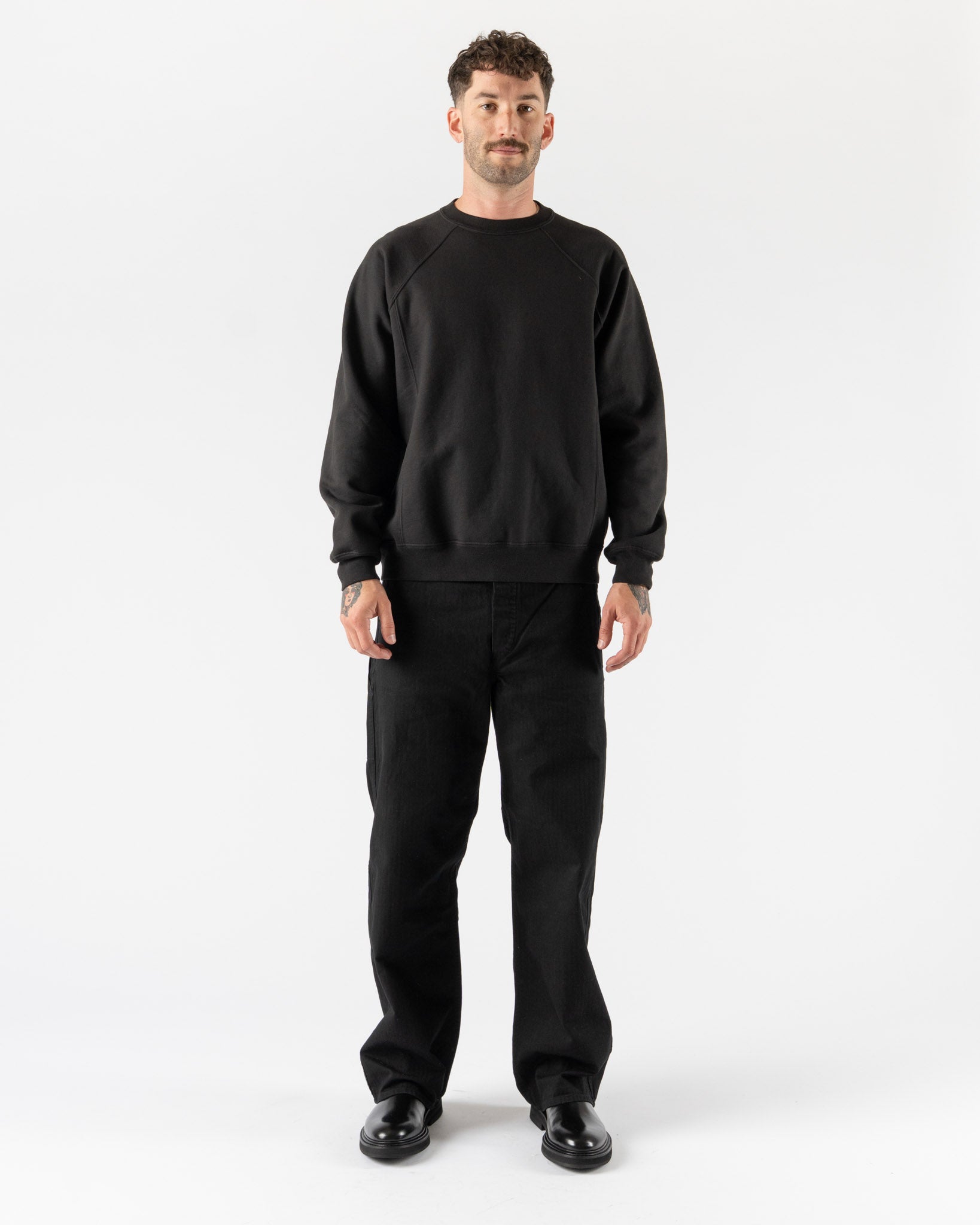 Lady White Co. LW620 Heavy Gusset Crewneck in Shadow