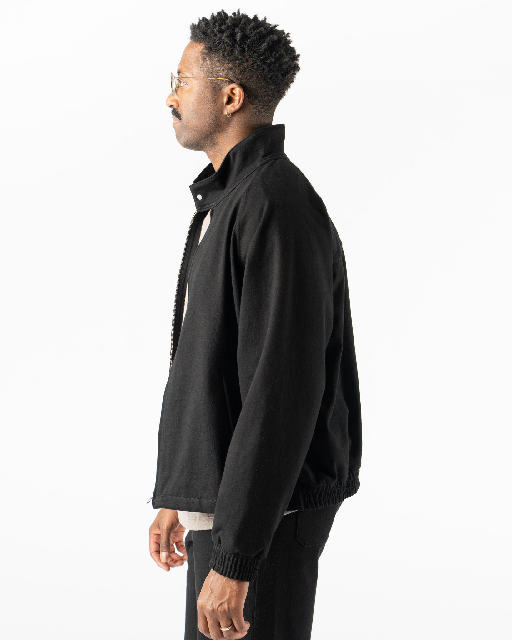 Lady White Co. Toolen Jacket in Black