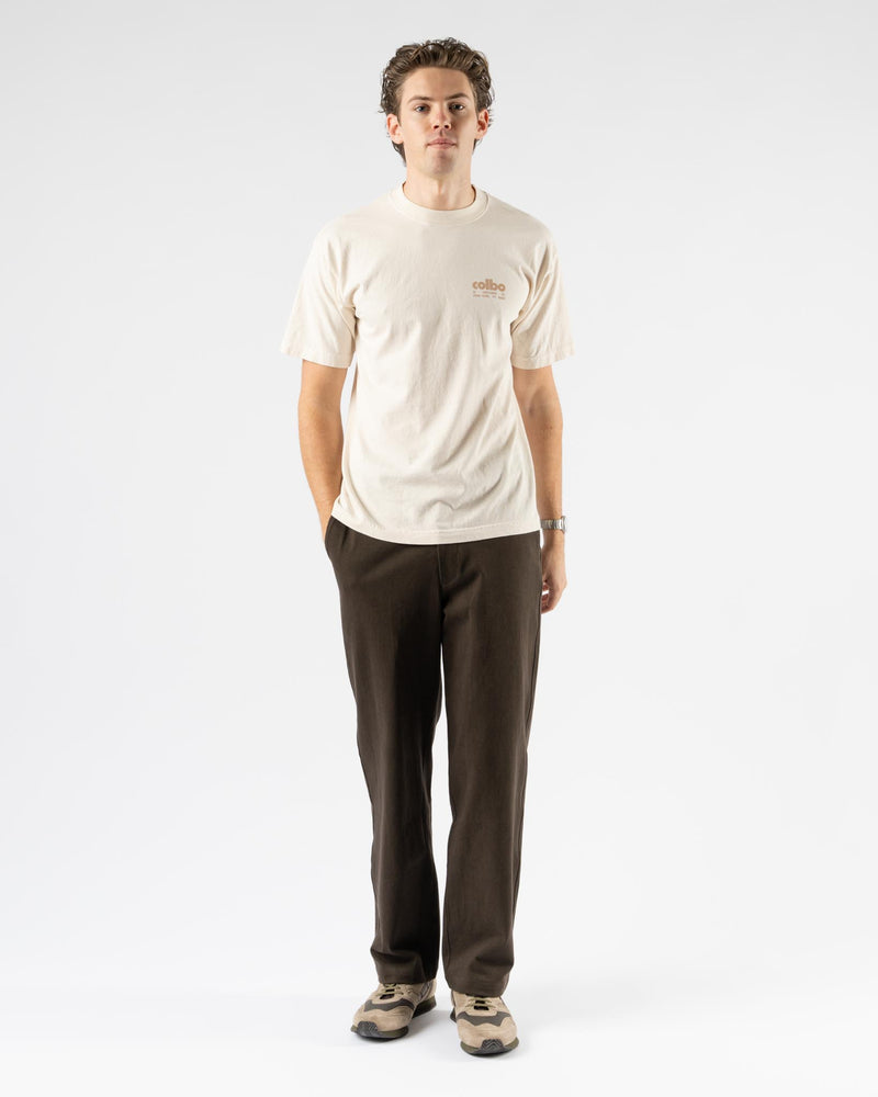 Lady White Co. Jersey Trouser in Black Olive