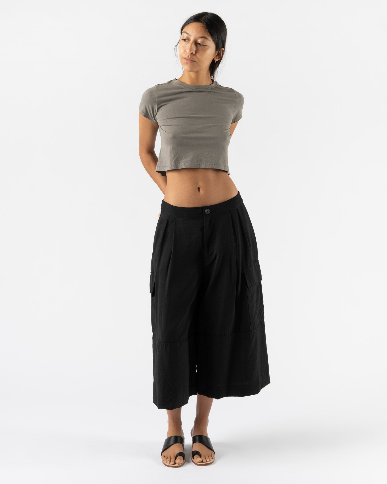 Lauren Manoogian Cargo Pants in Black