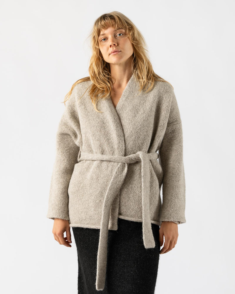 Lauren Manoogian Coto Cardigan in Pebble