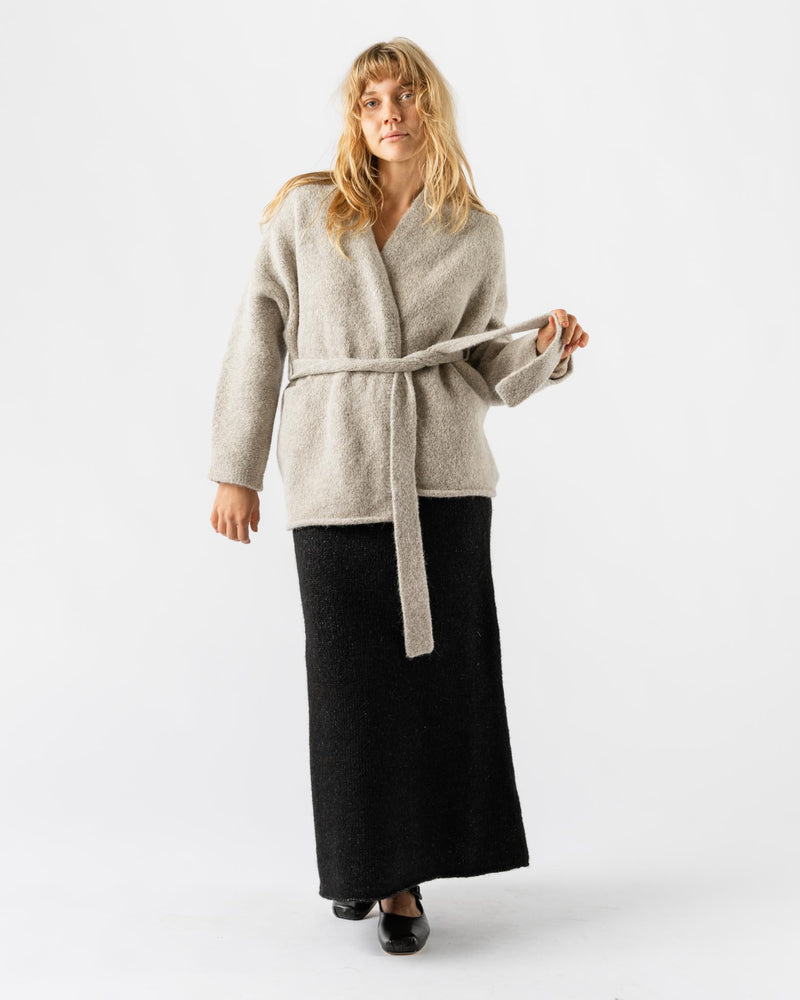 Lauren Manoogian Coto Cardigan in Pebble