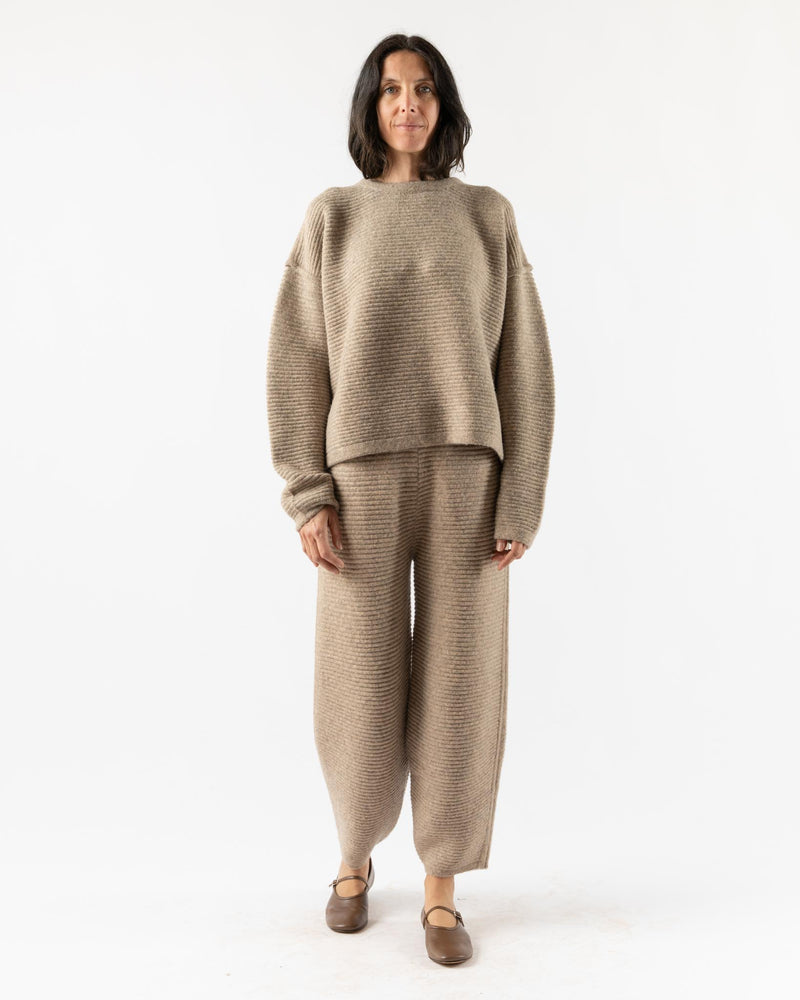 Lauren Manoogian Ottoman Crewneck in Moth/Carrara