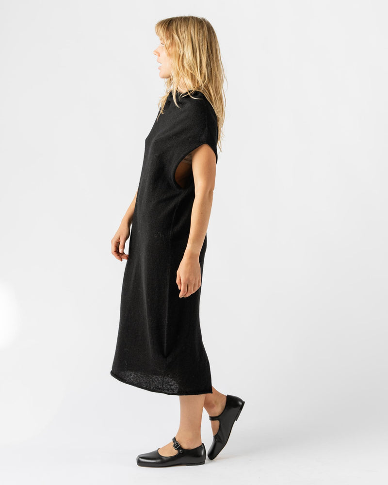 Lauren Manoogian Shoulder Dress in Black