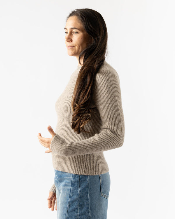 Lauren Manoogian Soft Rib Crewneck in Dust