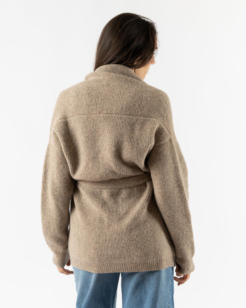 Lauren Manoogian Waffle Slouch Cardigan in Moth