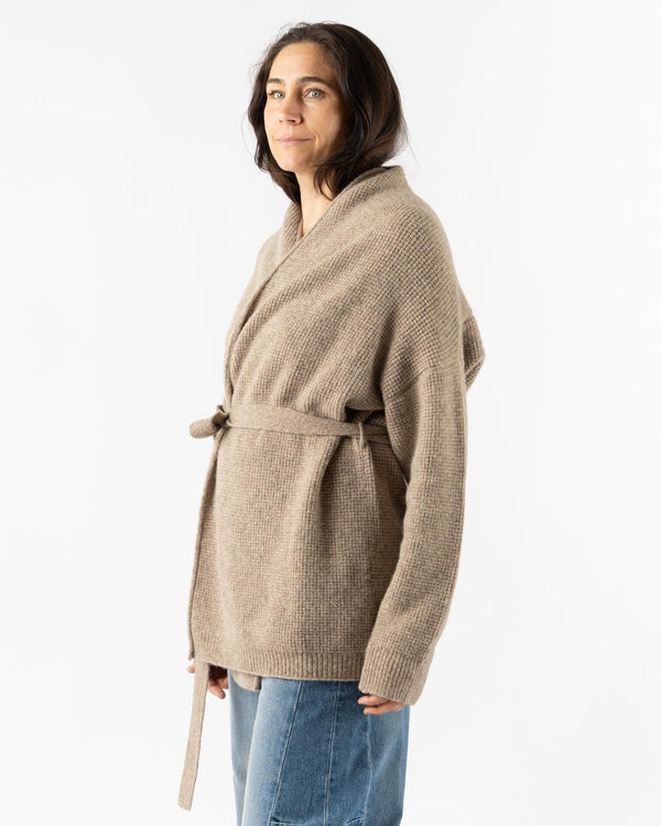 Lauren Manoogian Waffle Slouch Cardigan in Moth