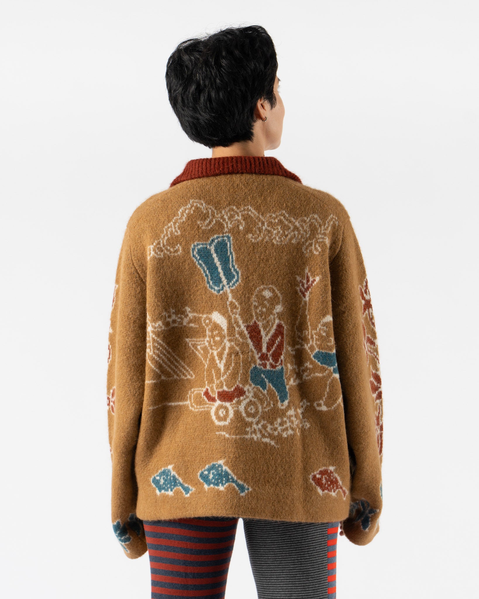 YanYan Laza Work Jacket in Camel
