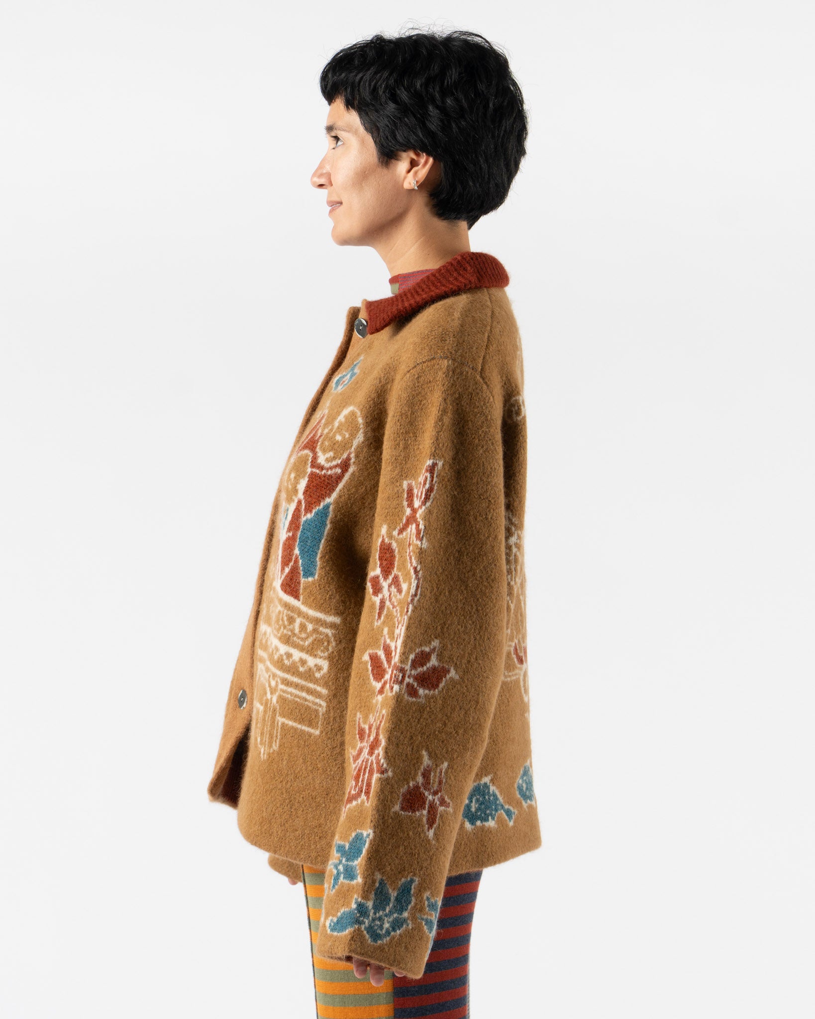 YanYan Laza Work Jacket in Camel