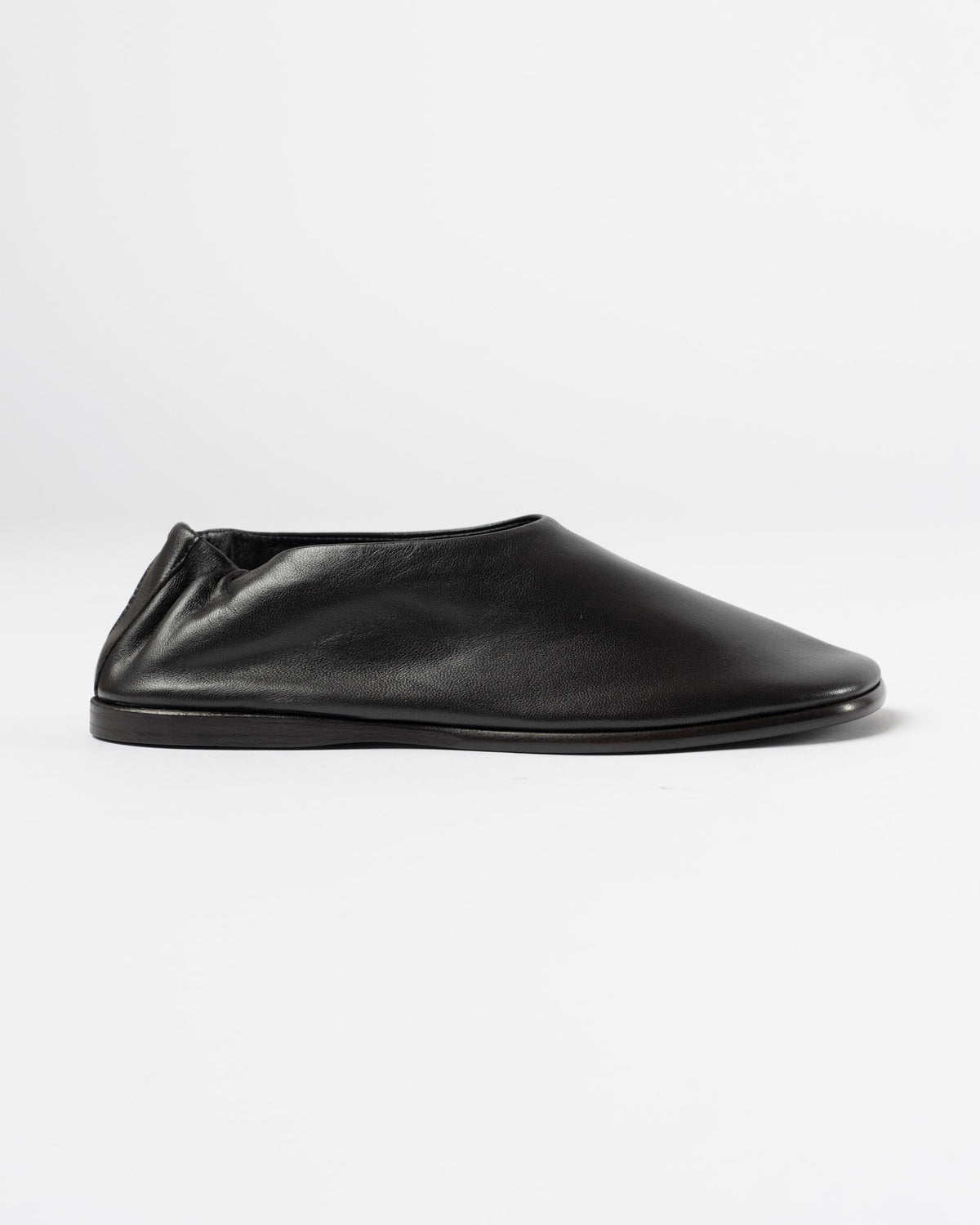 Lemaire Glove Slip On Shoe in Dark Chocolate