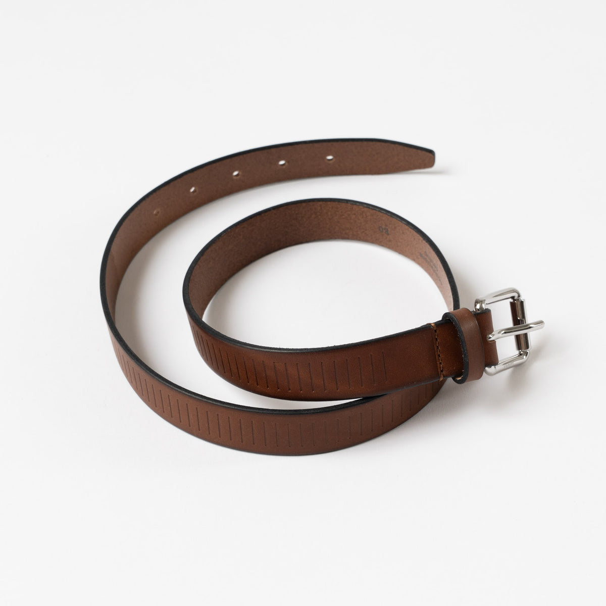 The Rail • Brown Genuine Leather Belt Size 34 Brown Leather 34 Size Belts for Men for sale | eBay main image 2