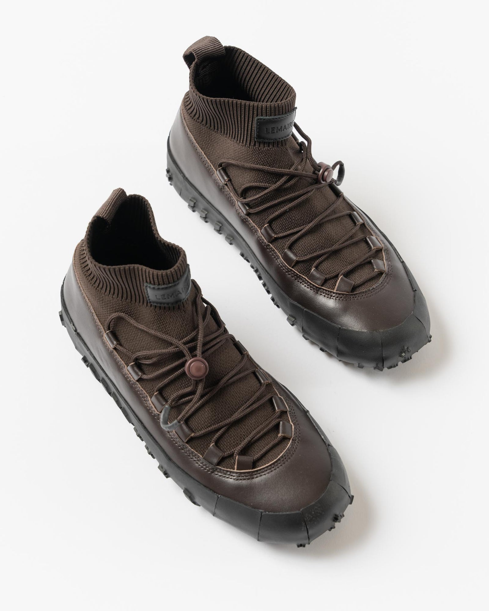 Lemaire Vibram Sneakers in Khaki Brown Curated at Jake and Jones lemaire-vibram-sneakers-in-khaki-brown-curated-at-jake-and-jones