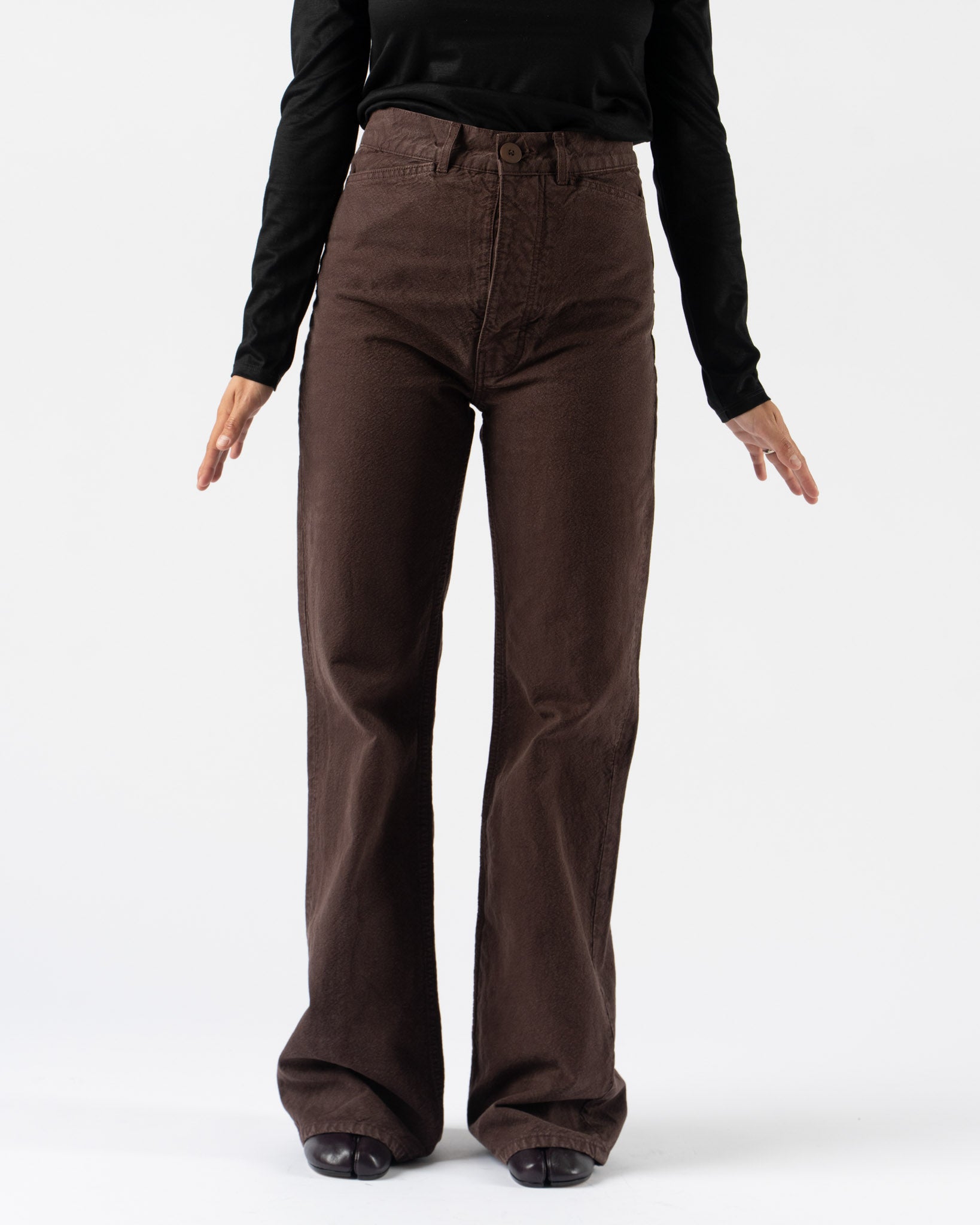Jesse Kamm Les Deux Pants in Raisin