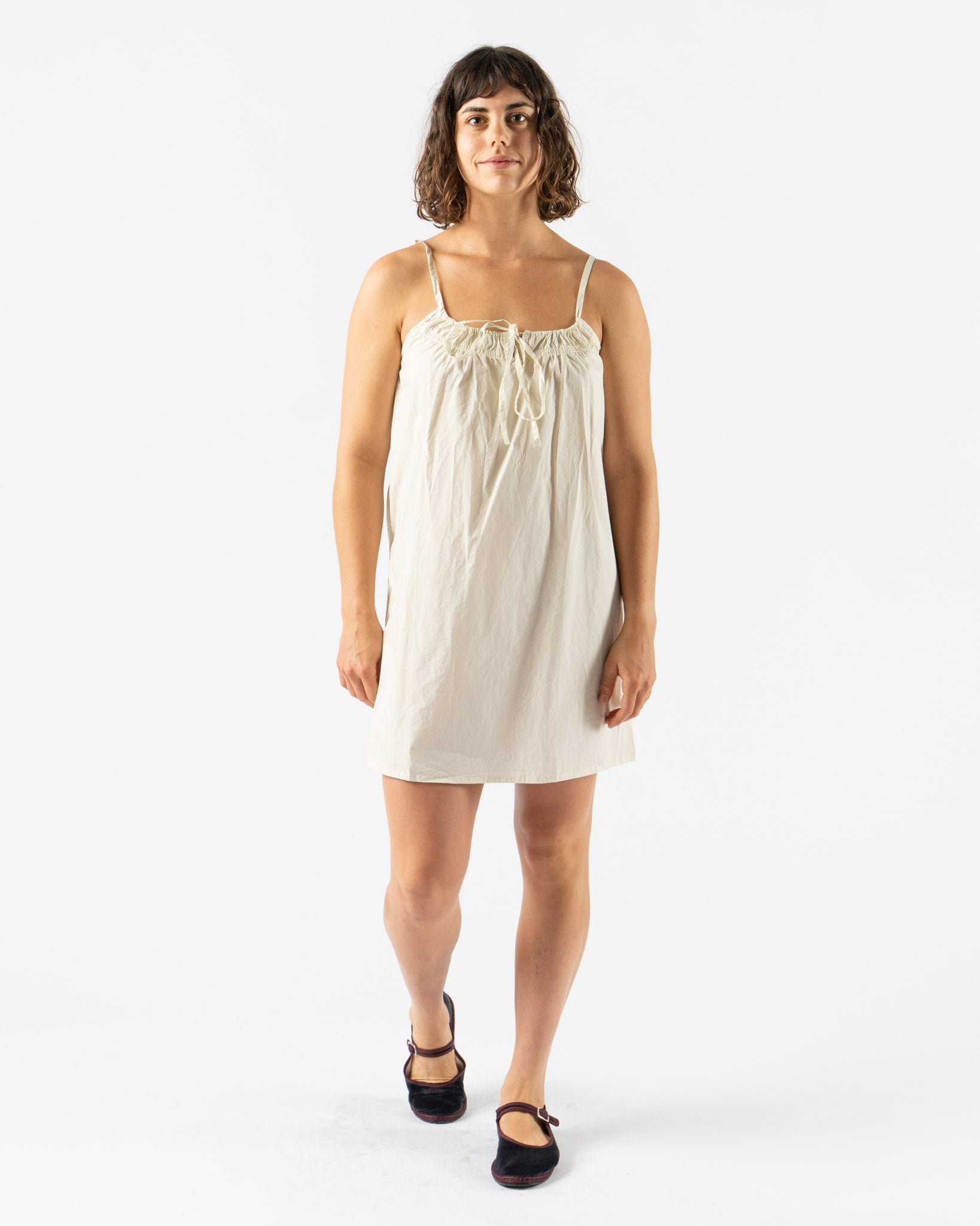 Deiji Studios Light Dress in Butter White